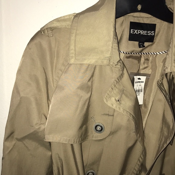 New tan express coat 💛 - Picture 2 of 7
